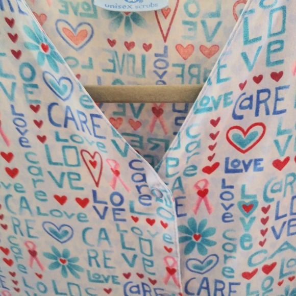 Scrub Top - (2/$10) Small Button Down - Picture 7 of 11